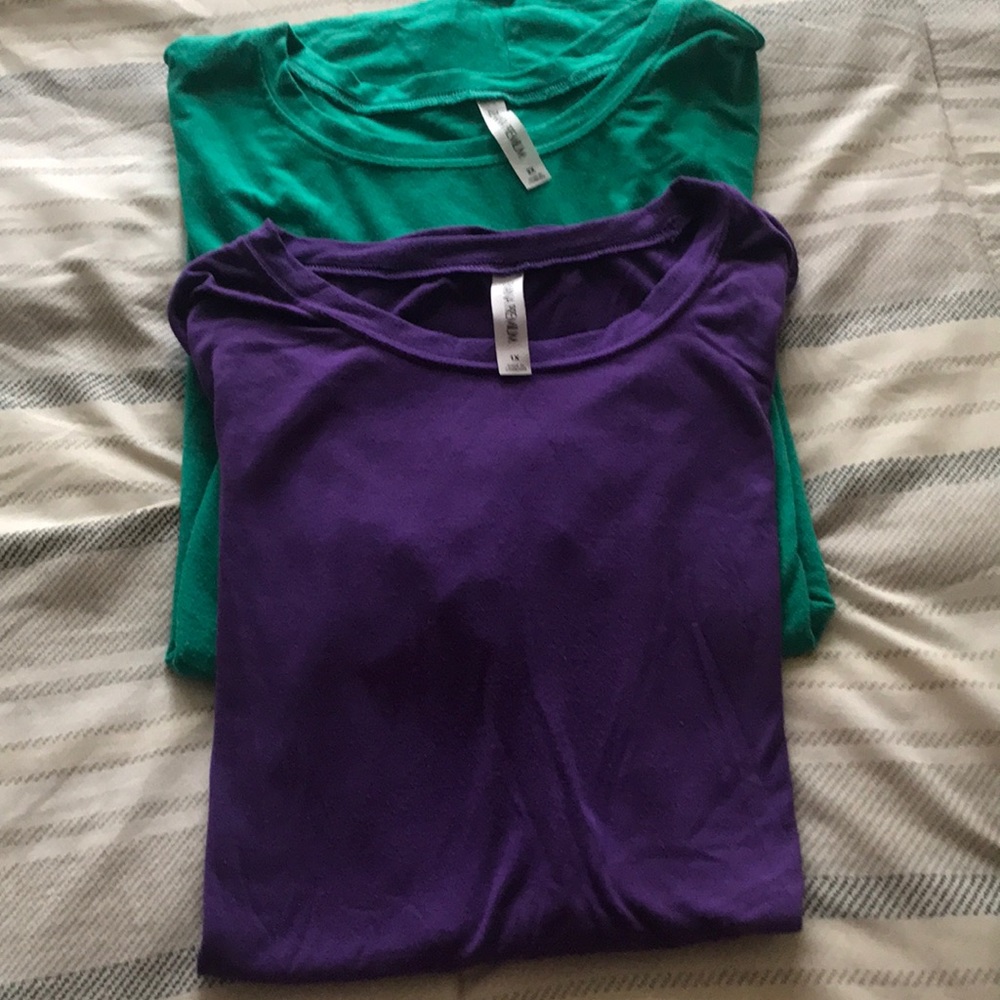 SOLD ** 2 cute short sleeve shirts —- SOLD **
